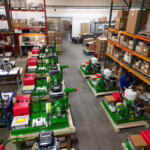 Completed turnkey electromechanical products ready for final inspection at General Assembly & Manufacturing Corp.
